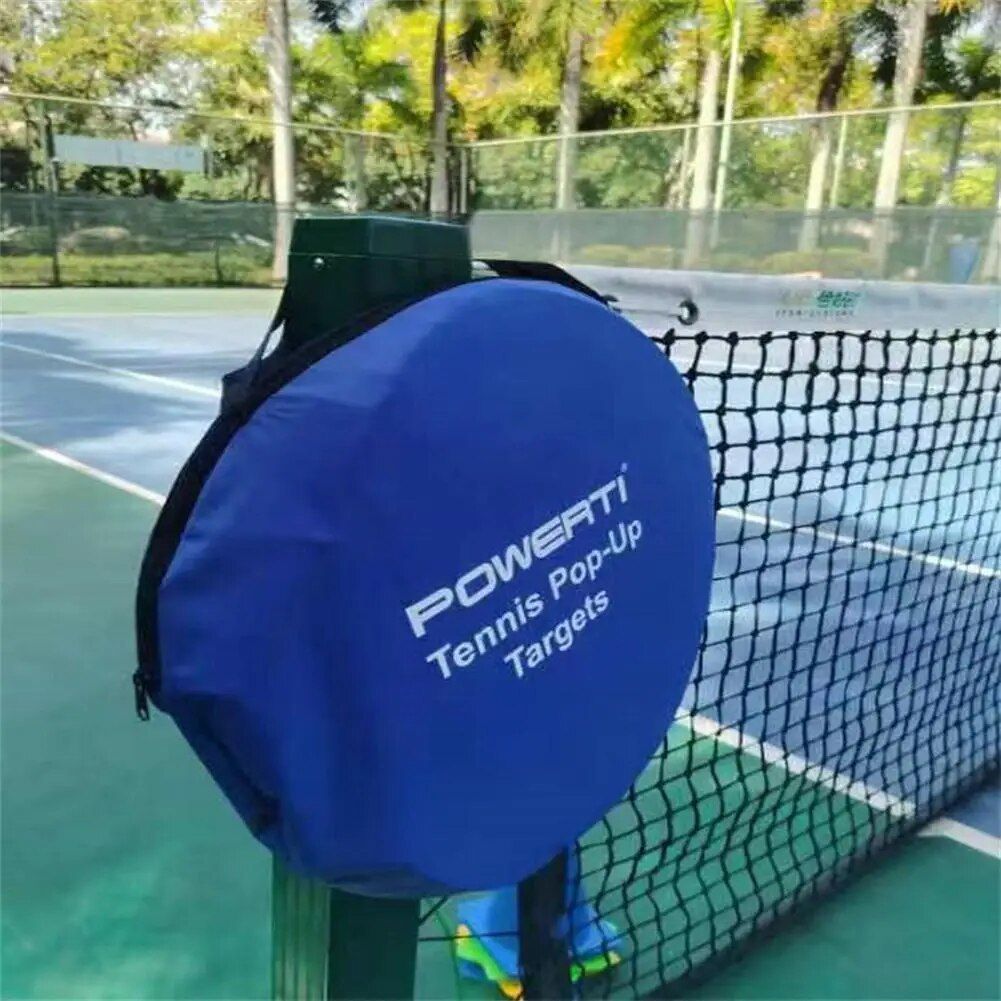 Portable Tennis Training Target Rings - Foldable & Durable Practice Aid