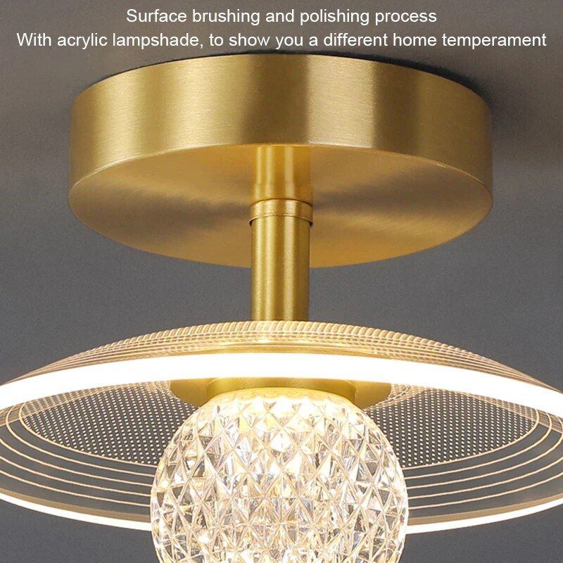 Modern LED Nordic Ceiling Light – Versatile Indoor Lighting for Home and Office