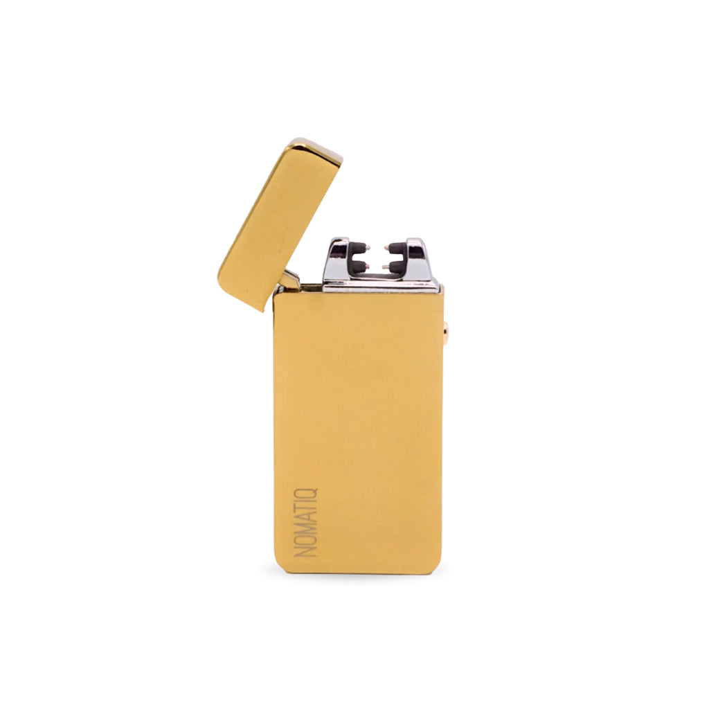 Golden Dual Arc Electric Lighter