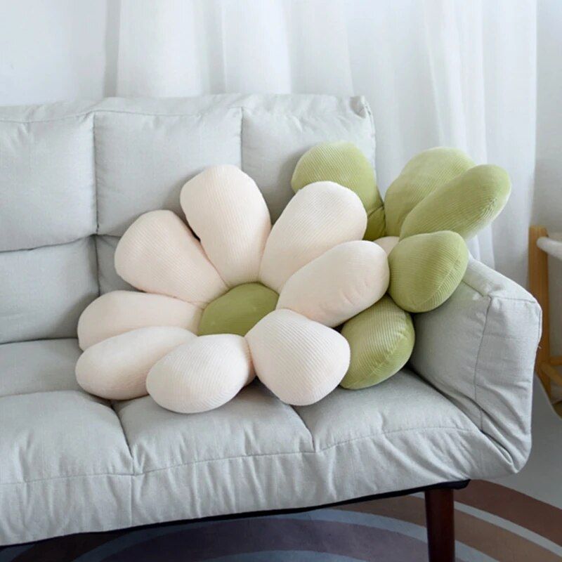 Floral Soft Spandex Cushion