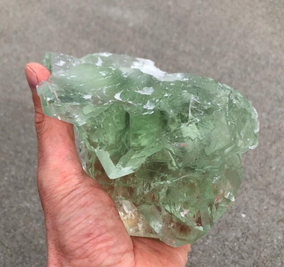 The Gentle Healer Green Fluorite Natural Crystal