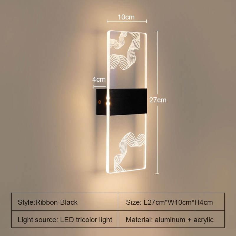 Tricolor LED Wall Light