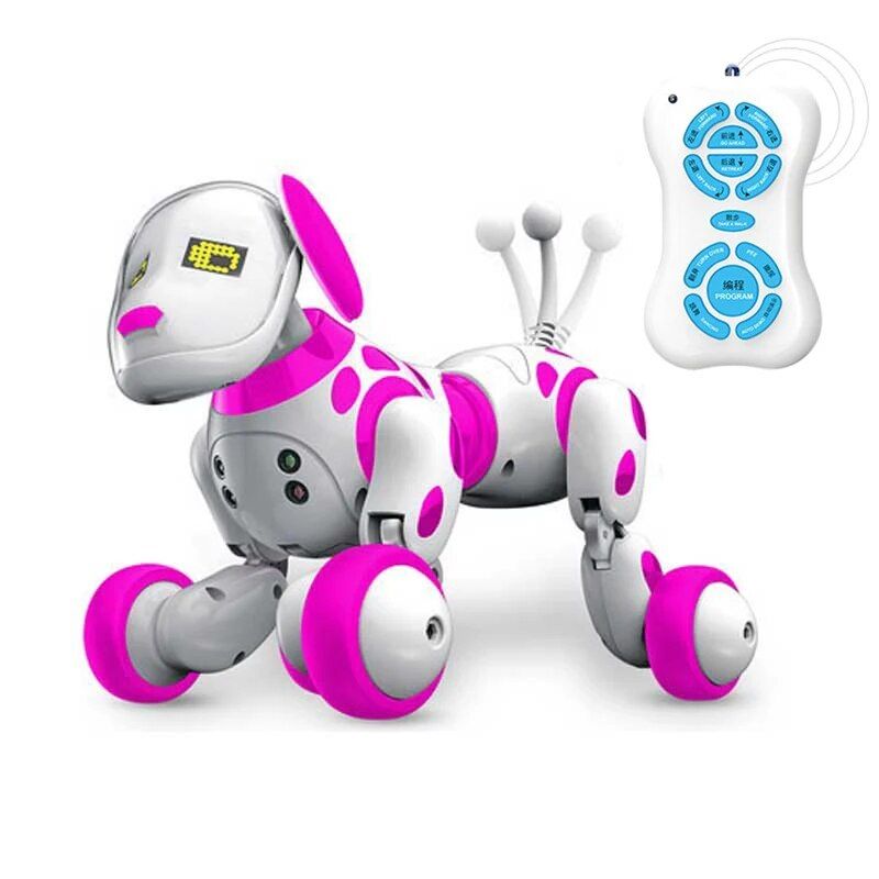 Interactive AI Robot Dog - Smart 2.4G Wireless, Programmable and Talking Toy for Kids