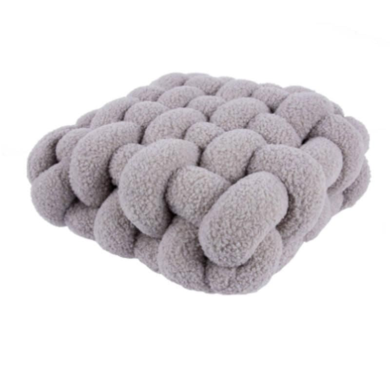 Plush Nordic Knot Cushion