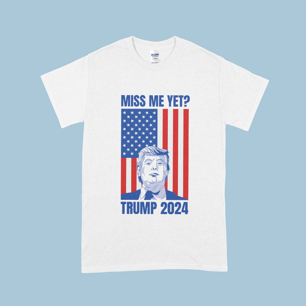 Men's Long Body Donald J Trump T-Shirt - Donald Trump Clothing