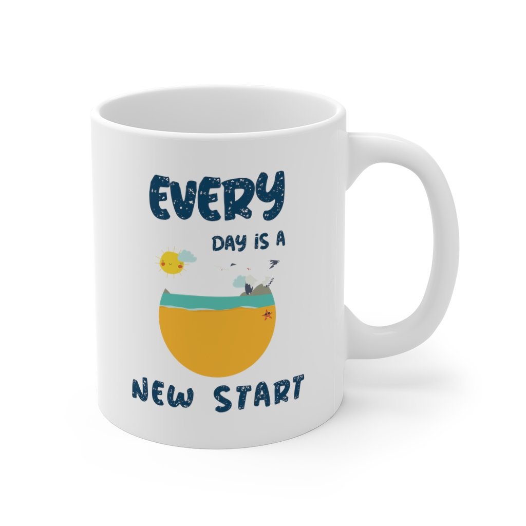 Everyday Is A New Start Mug