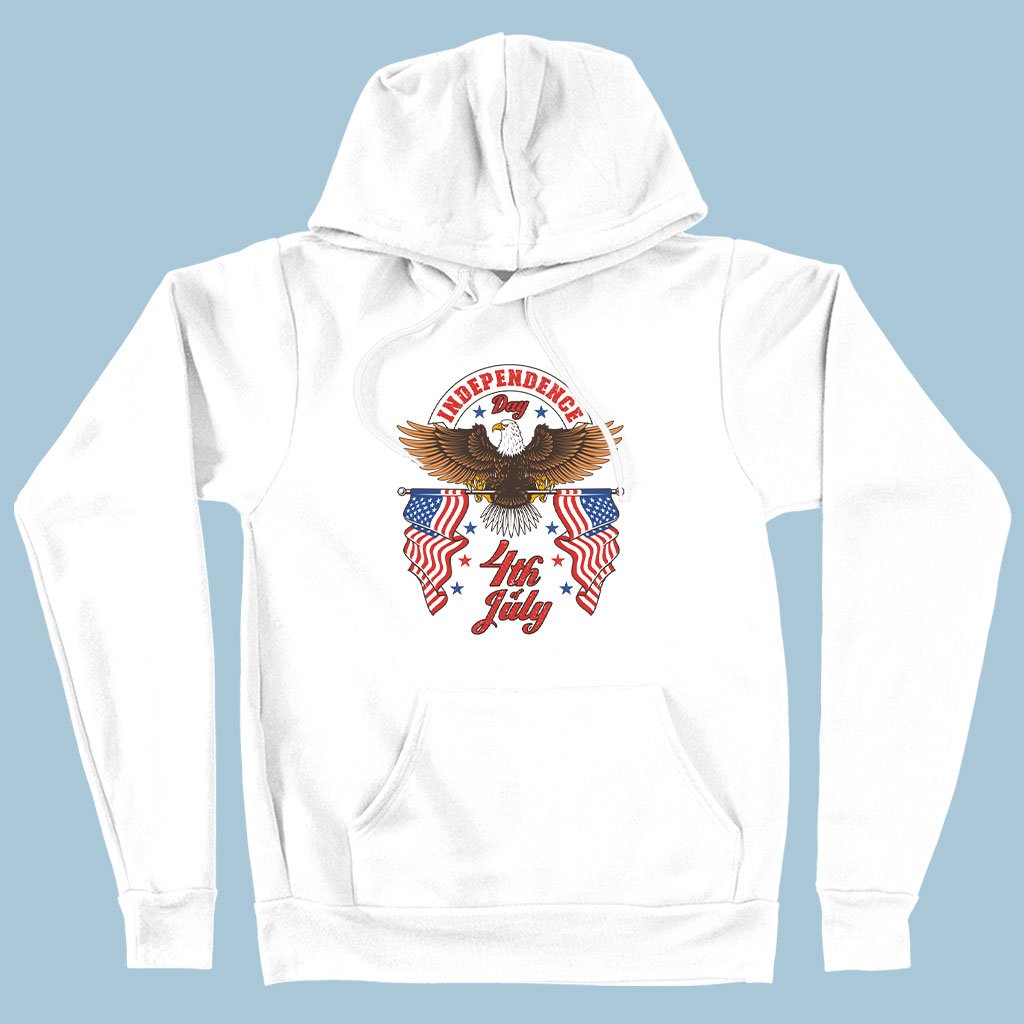 Independence Day 4th of July Hoodie - Independence Day Hoodies - Patriotic USA Hoodie