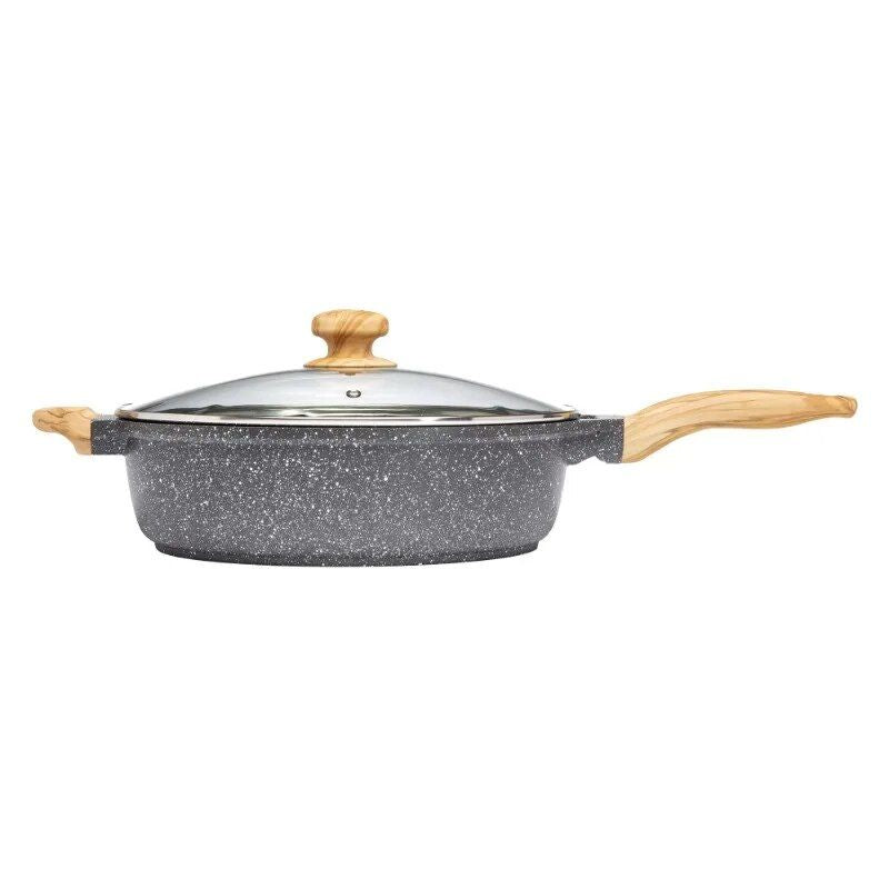 6-Quart Jumbo Cooker Sauté Pan with Glass Lid