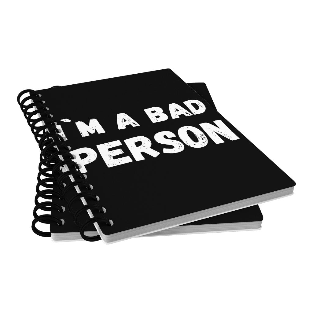 Sarcastic Spiral Notebook - Cool Notebook - Themed Notebook