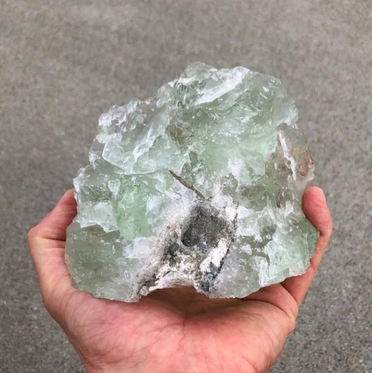 The Gentle Healer Green Fluorite Natural Crystal