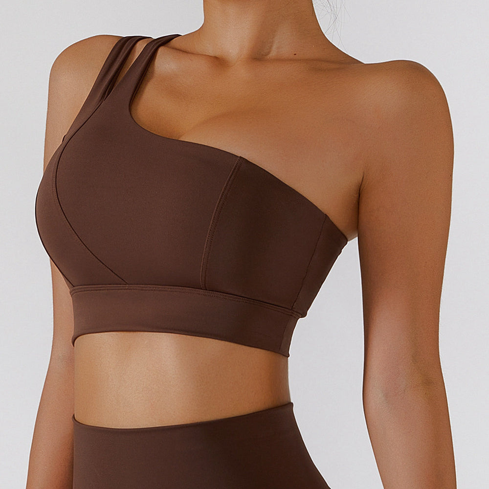 One-Shoulder Sports Bra (more color options)