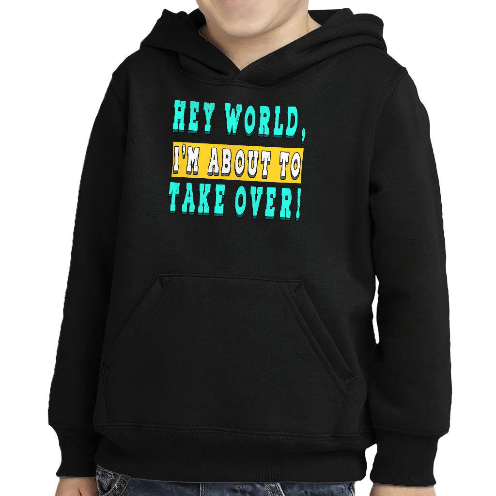 Cool Quote Toddler Pullover Hoodie - Sarcastic Sponge Fleece Hoodie - Printed Hoodie for Kids