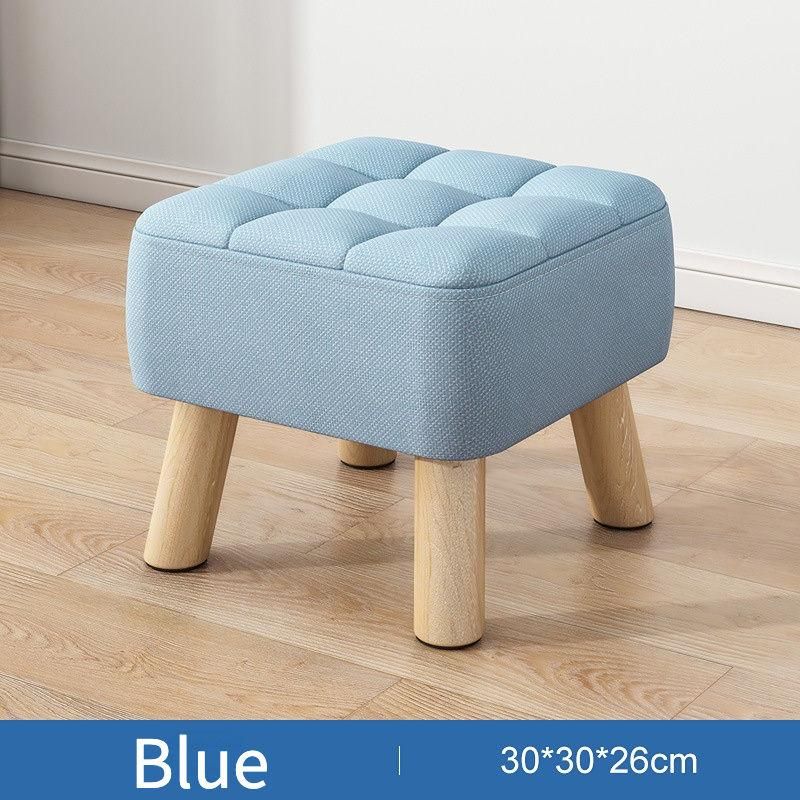 Modern Minimalist Round Ottoman Stool