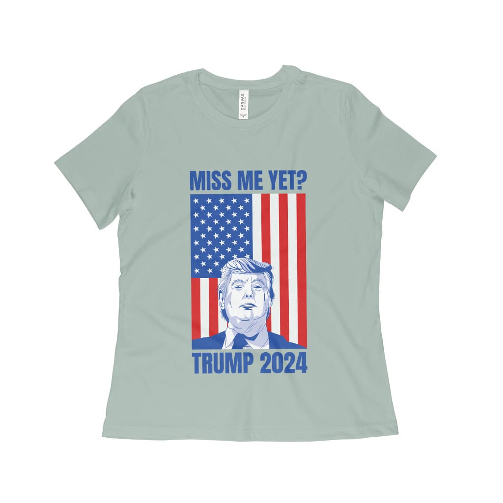 Women's Relaxed Donald J Trump T-Shirt - Donald Trump T-Shirts for Women