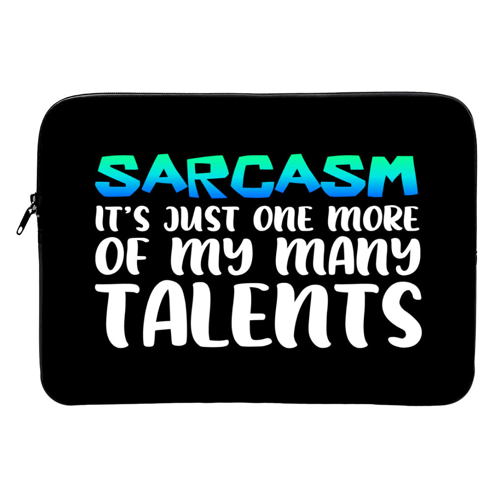 Sarcasm MacBook Air 14" Sleeve - Funny Laptop Sleeve - Printed MacBook Sleeve