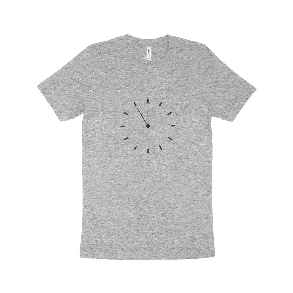 New Year Clock Unisex Jersey T-Shirt Made in USA