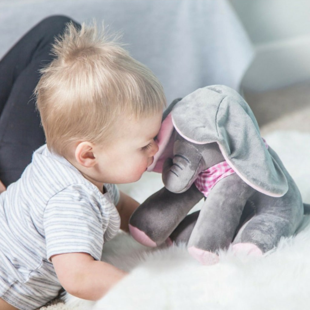 Peek-A-Boo Elephant Toy