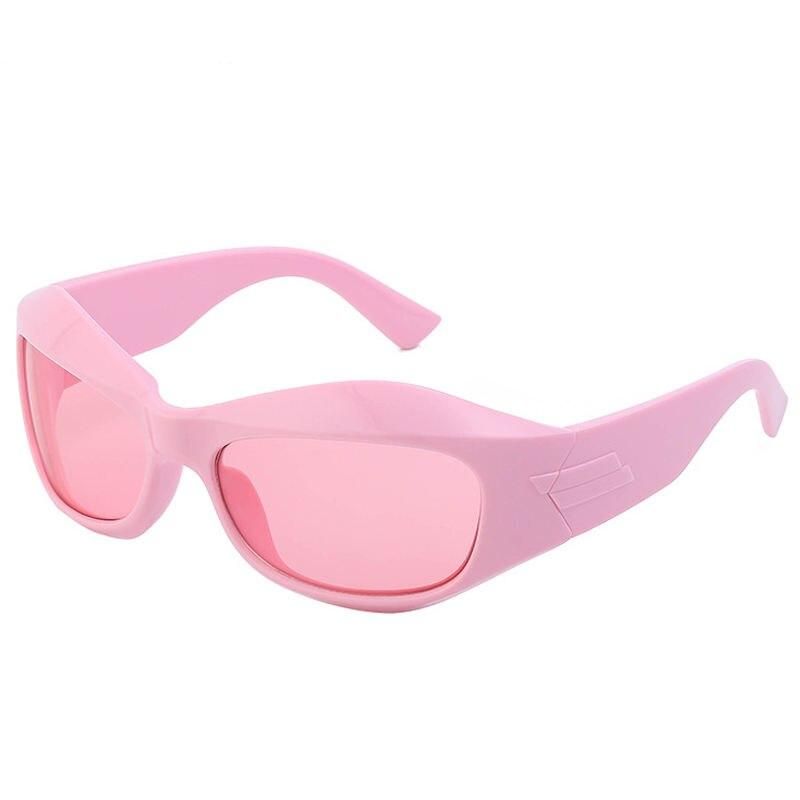 Retro-Futuristic Cyberpunk Sports Sunglasses