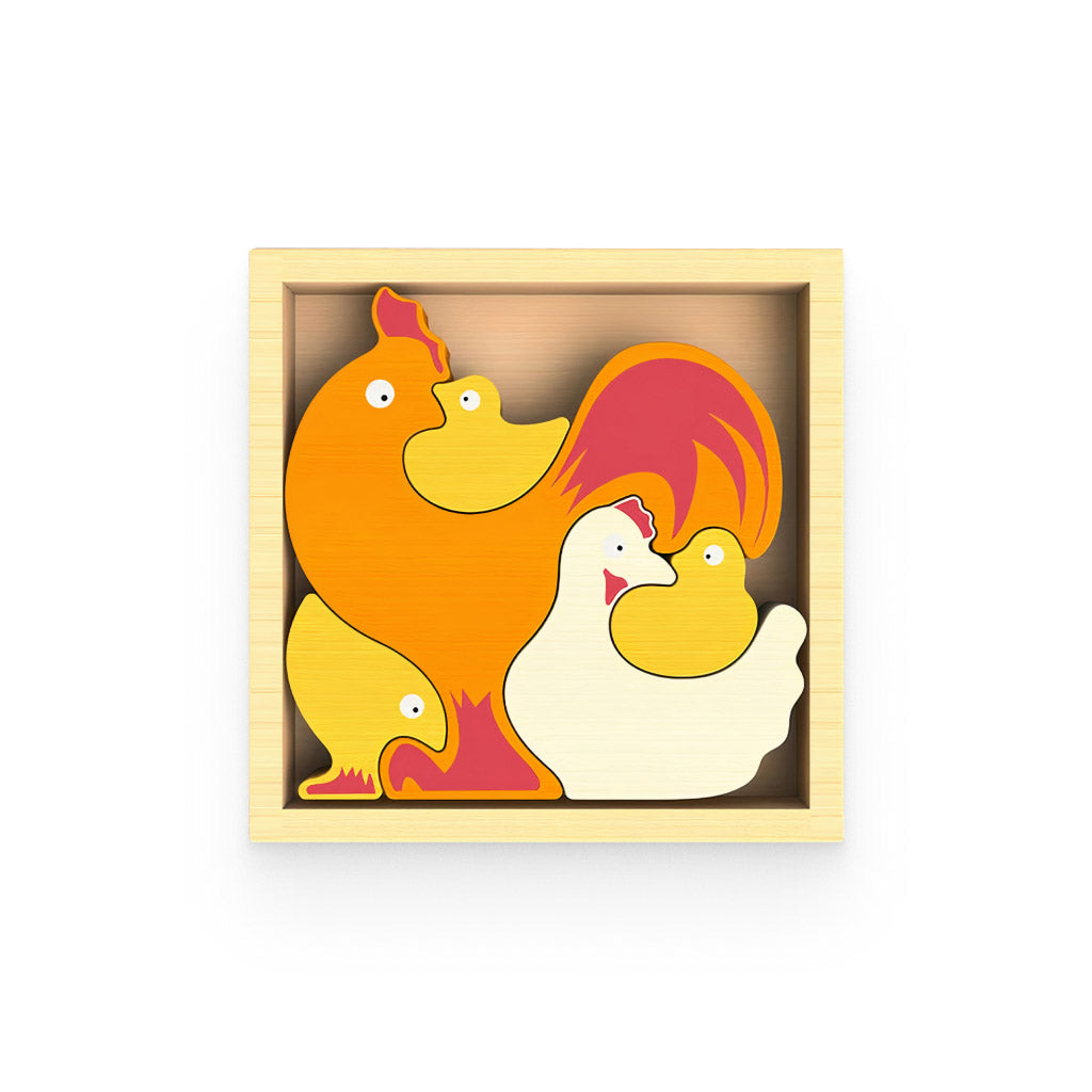 Chicken Family Puzzle