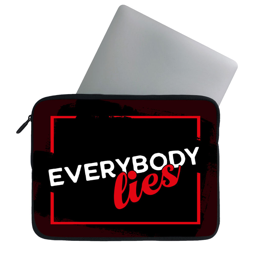 Everybody Lies MacBook Pro 16" Sleeve - Printed Laptop Sleeve - Trendy MacBook Sleeve