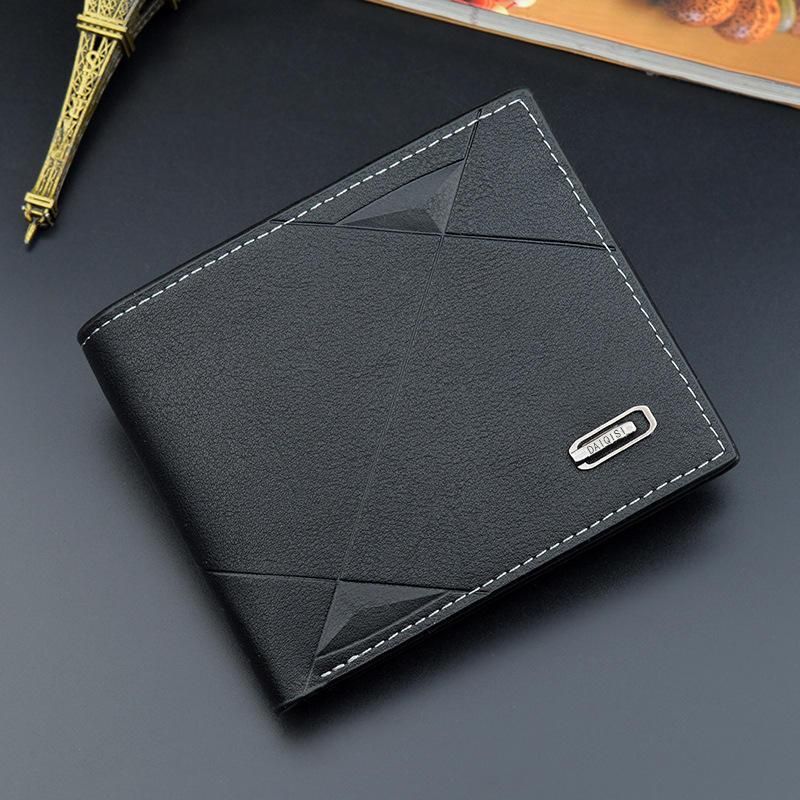 Compact Elegance: Women's Faux Leather Bifold Wallet with Multi-Card Slots