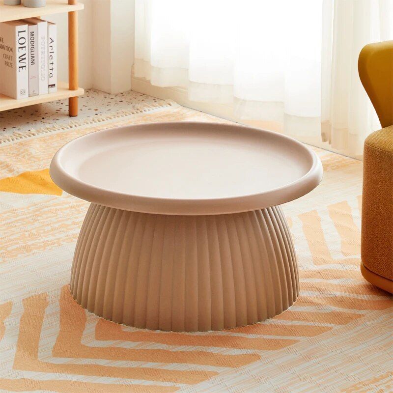 Modern Minimalist Round Coffee Table