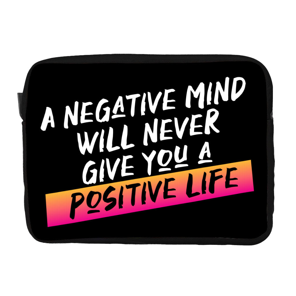 Positive Quote Dell 16" Two-Sided Sleeve - Trendy Laptop Sleeve - Cool Laptop Sleeve with Zipper