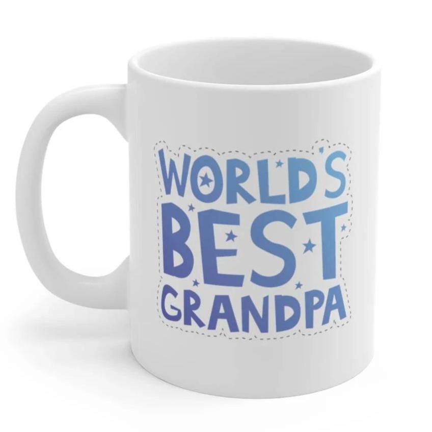 World's Best Grandpa Mug | Yellow Pandora