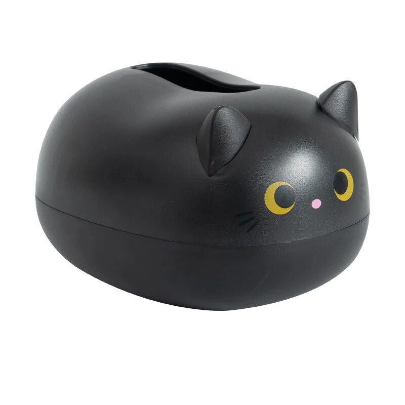 Charming Kawaii Cat Tissue Box: Modern Napkin Holder & Toothpick Dispenser