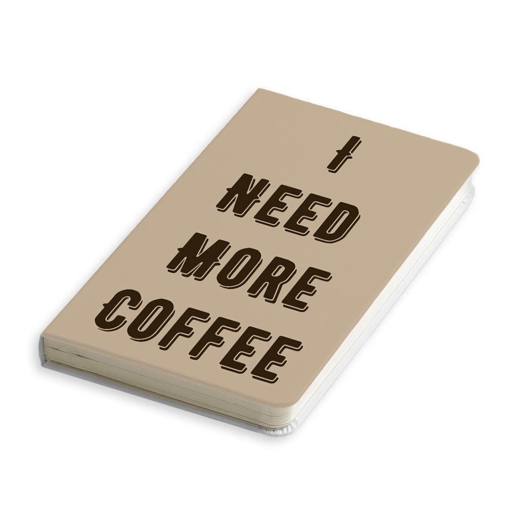 Coffee Themed Journal - Cute Quote Notebook - Cool Trendy Journal