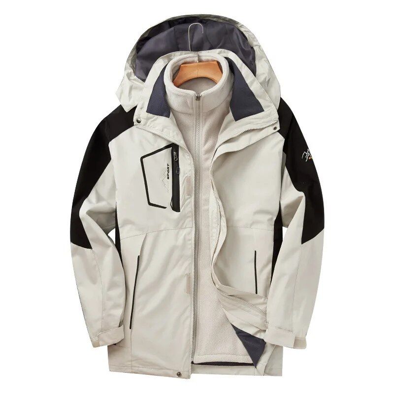 Waterproof 2-in-1 Winter Outdoor Jacket