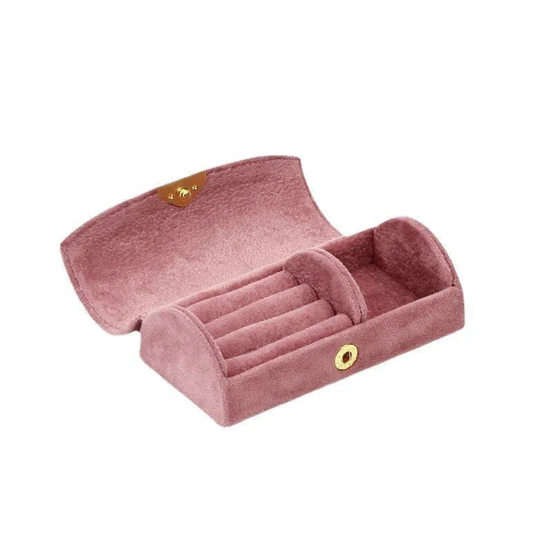 Velvet Travel Jewelry Organizer