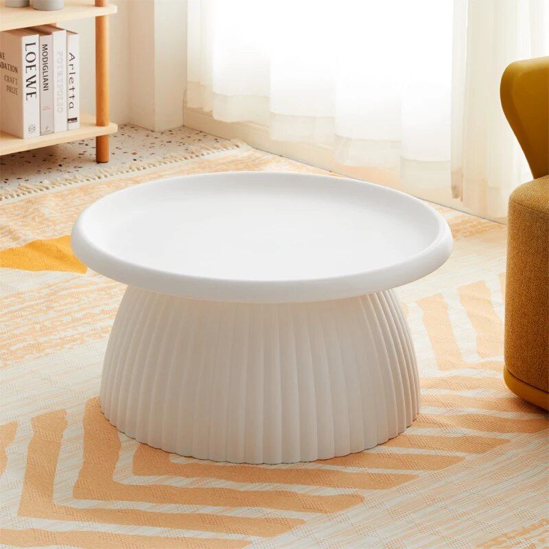 Modern Minimalist Round Coffee Table