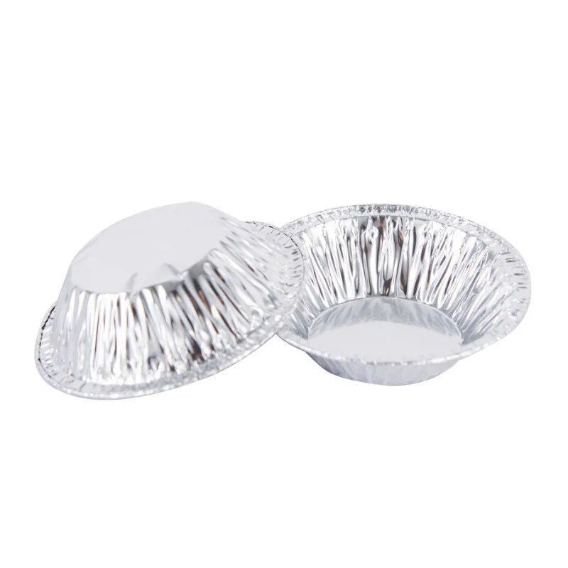 Versatile Silver Foil Baking Cups (100pcs)