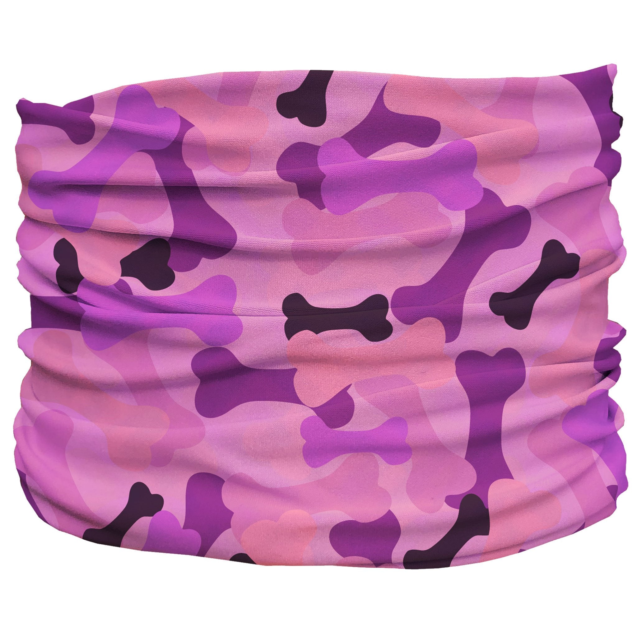 Bone Camo Pink Pup Scruff | Sky Blue Prometheus