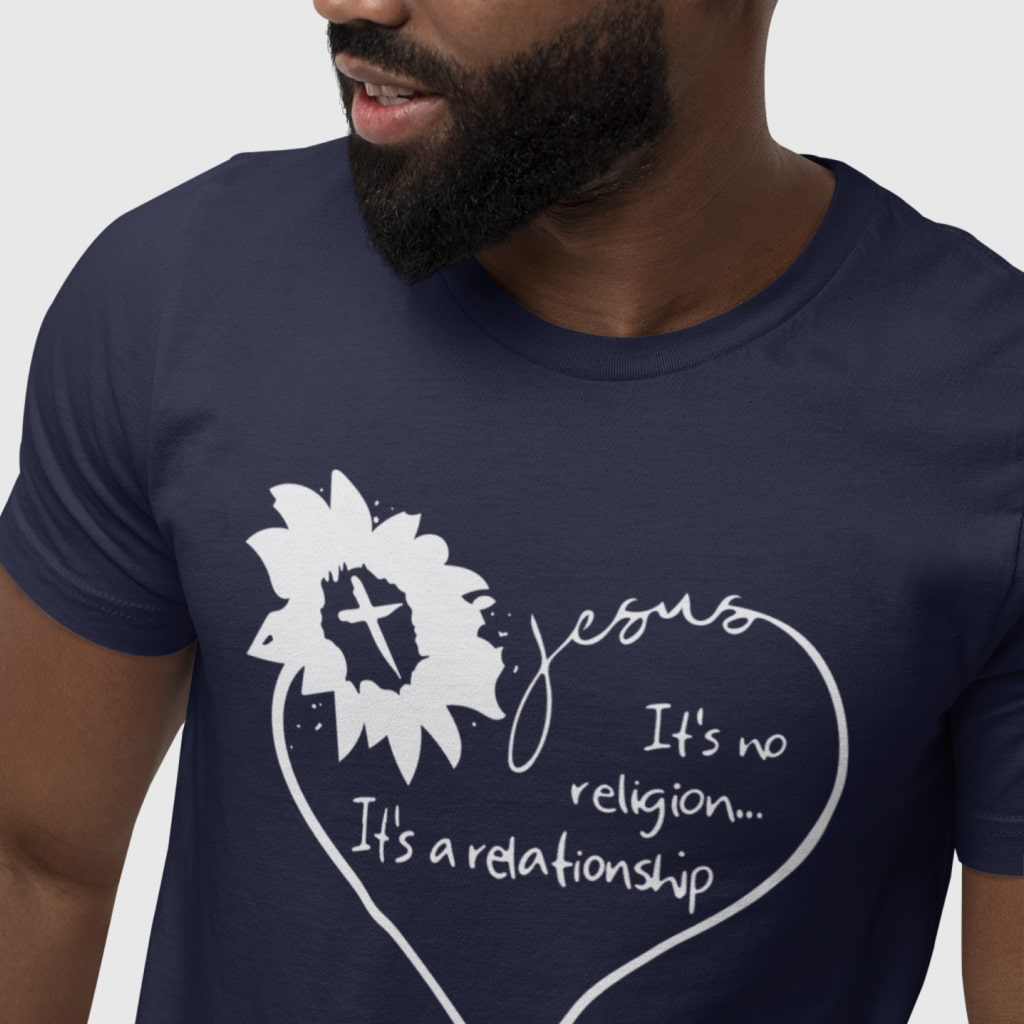 Jesus It's a Relationship Unisex Jersey T-Shirt Made in USA