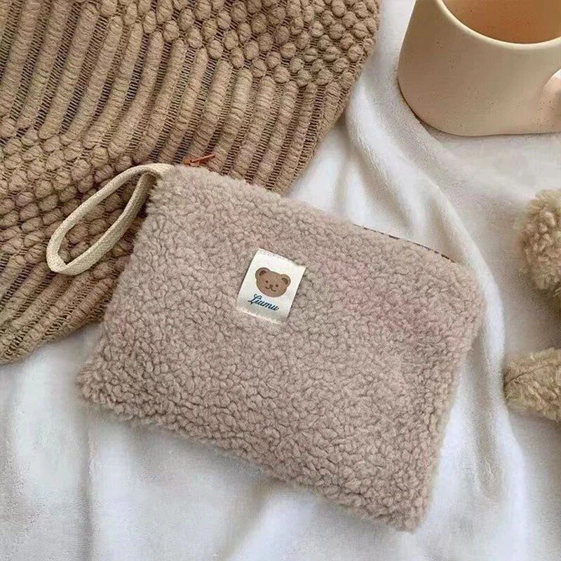 Chic Plush Multi-Purpose Cosmetic Storage Bag