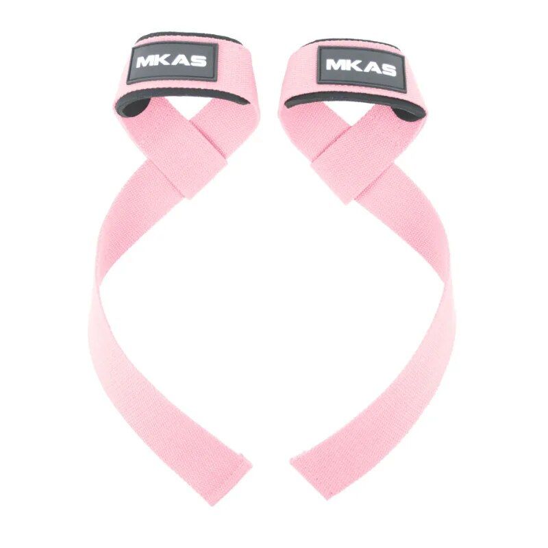 Non-Slip Gel Grip Weight Lifting Wrist Straps for Fitness and Bodybuilding