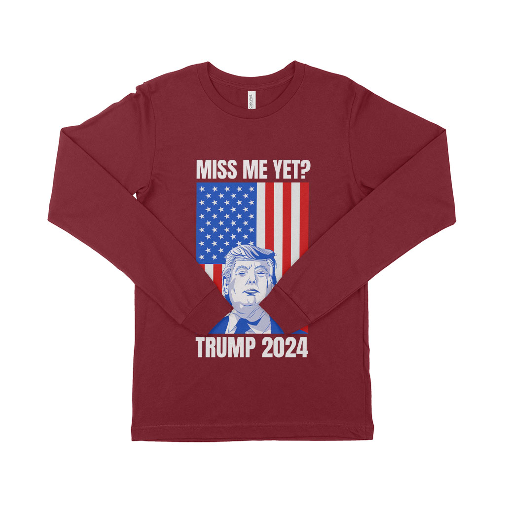 Long Sleeve Donald J Trump T-Shirt - Pro Trump Gear