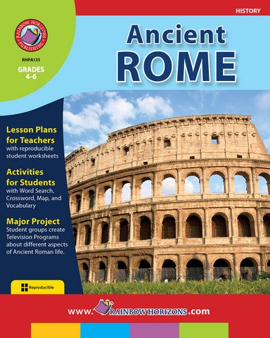 Rainbow Horizons A135 Ancient Rome - Grade 4 to 6 | Rose Chloe