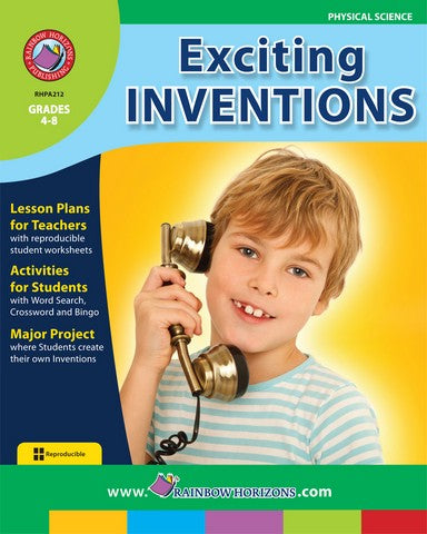 Rainbow Horizons A212 Exciting Inventions - Grade 4 to 8 | Rose Chloe