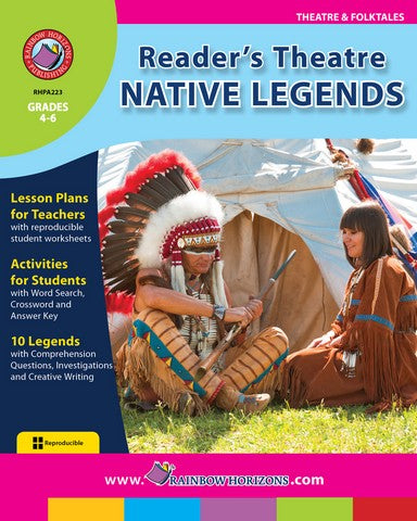 Rainbow Horizons A223 Native Legends Readers Theatre - Grade 4 to 6 | Rose Chloe