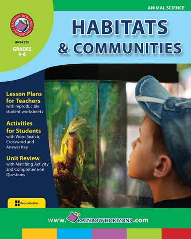 Rainbow Horizons A230 Habitats & Communities - Grade 4 to 6 | Rose Chloe