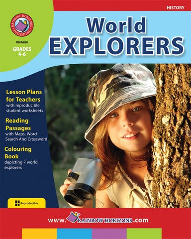 Rainbow Horizons A80 World Explorers - Grade 4 to 6 | Rose Chloe