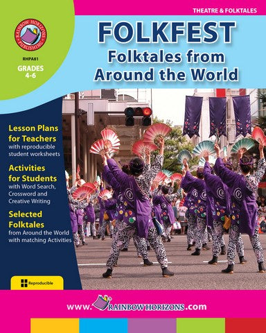 Rainbow Horizons A81 Folktales From Around the World Folkfest - Grade | Rose Chloe