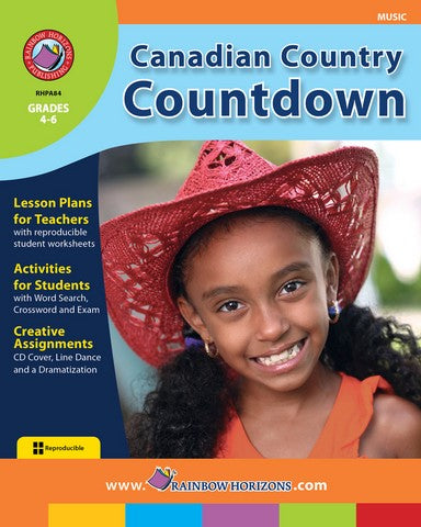 Rainbow Horizons A84 Canadian Country Countdown - Grade 4 to 6 | Rose Chloe