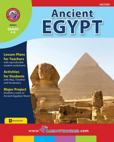 Rainbow Horizons A93 Ancient Egypt - Grade 4 to 6 | Rose Chloe