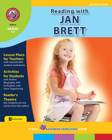 Rainbow Horizons JSLA14 Reading with Jan Brett - Author Study - Grade | Rose Chloe