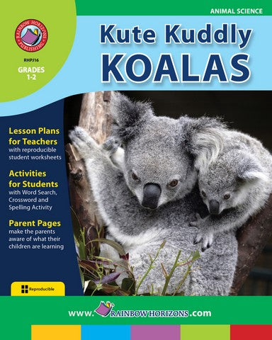 Rainbow Horizons JSLA16 Kute Kuddly Koalas - Grade 1 to 2 | Rose Chloe