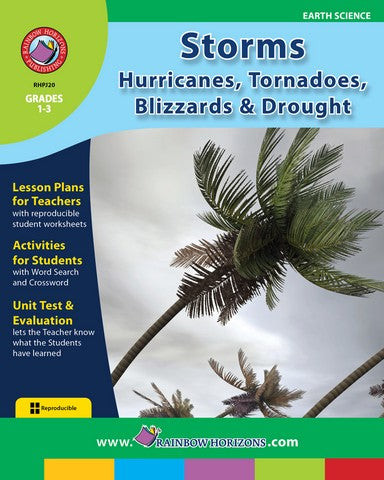 Rainbow Horizons JSLA20 Storms Hurricanes, Tornadoes, Blizzard | Rose Chloe